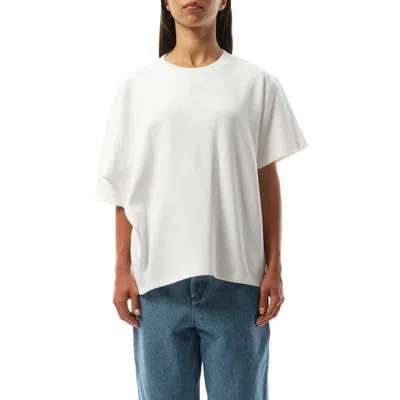 Loewe Women's Draped T-shirt In White