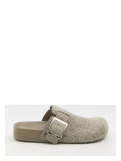 LOEWE WOMEN'S EASE BUCKLE CLOGS SANDAL