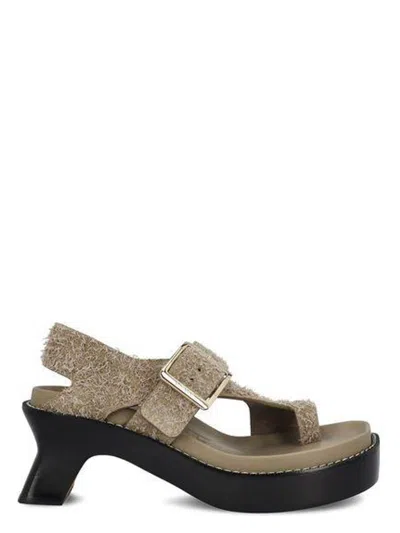 LOEWE WOMEN'S EASE HEEL SANDALS
