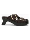 Loewe Ease Heel Slide In Brown