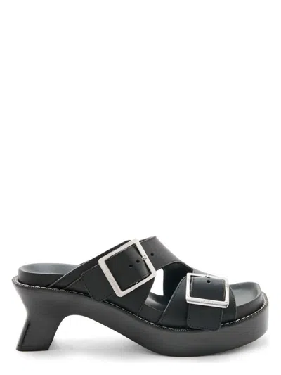 LOEWE WOMEN'S EASE LEATHER SANDALS