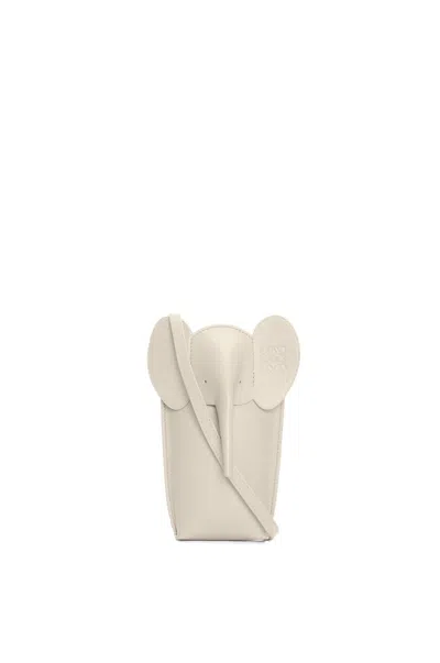 Loewe Women's Elephant Pocket In Seasalt