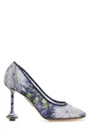 Loewe Scarpe Con Tacco Toy In Rete Decorata Donna