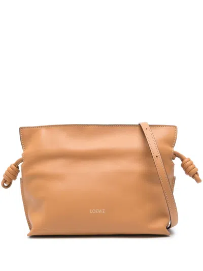 Loewe Women Flamenco Leather Mini Clutch In Multi