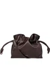 Loewe Women Flamenco Leather Mini Clutch In Multi