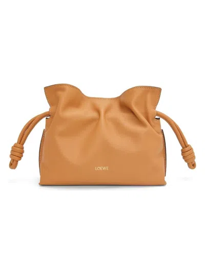 Loewe Women's Flamenco Mini Clutch In Warmdesert