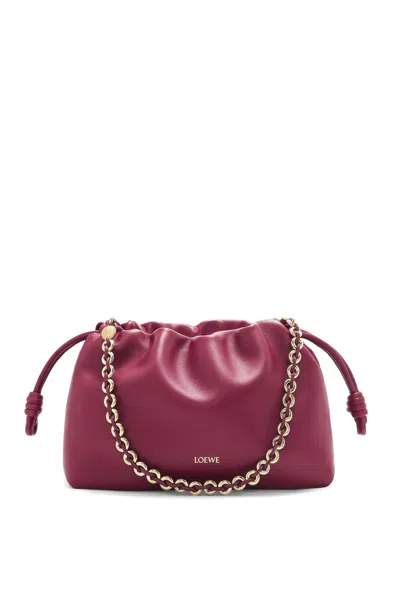 Loewe Women's Flamenco Purse In Crimson