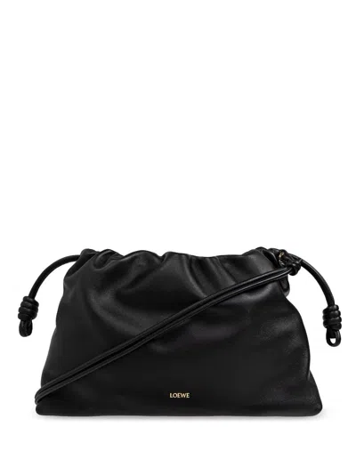 Loewe Women's Flamenco Purse Large Tonal In Black