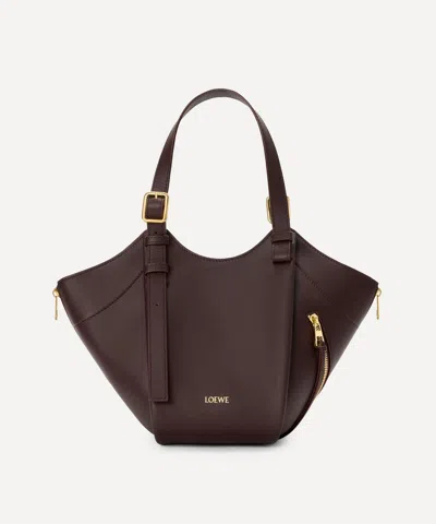 Loewe Women's Flip Hammock Bag In Brown