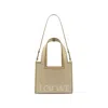 Loewe Women's Font Tote Small Bag In Ecru
