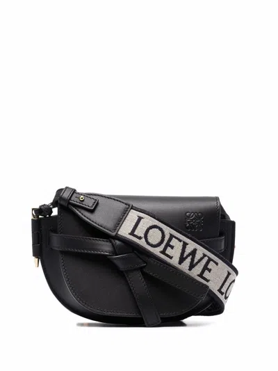 Loewe Women Gate Dual Mini Leather Crossbody Bag In Multicolor