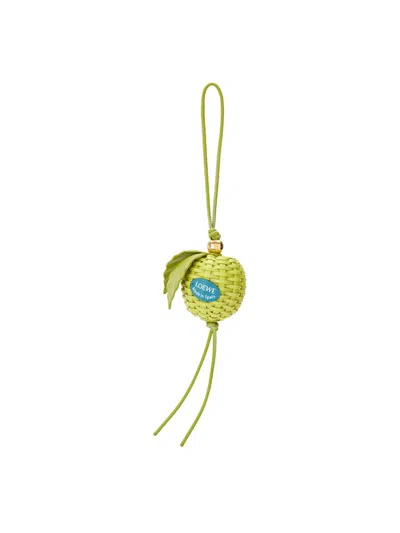 Loewe Women's Granny Smith Apple Bag Charm In Green