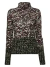 Loewe Cotton Long Sleeves T-shirt In Multicolour