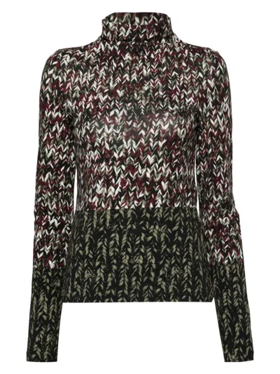 LOEWE WOMEN'S JERSEY TURTLENECK SWEATER | SIZE XS | S540Y23X35