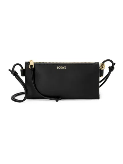 Loewe Women's Joya Leather Crossbody Bag In Black