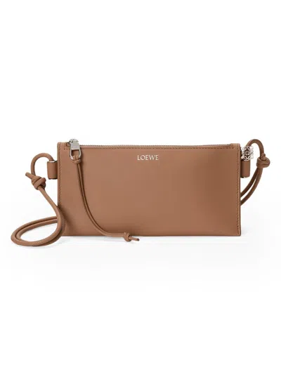 Loewe Women's Joya Leather Crossbody Bag In Brown