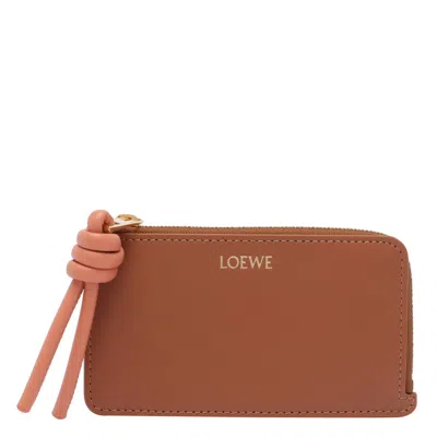 Loewe Women Knot Coin Cards Holder