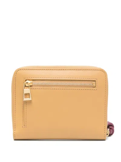 Loewe Women Knot Compact Leather Wallet