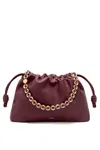 Loewe Medium Flamenco Purse In Mellow Nappa Lambskin In Red