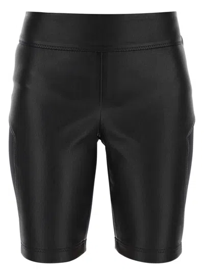 ボトムスその他 LOEWE Black leather and fabric leggings (S359Y54L15 BLACK) Loewe Black Leather And Fabric Leggings | ModeSens