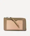 Loewe Women's Leather Coin Card Holder In Green