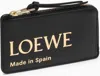 Loewe Logo-print Leather Wallet In Black