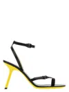 Loewe Petal Monstera Leather Sandals