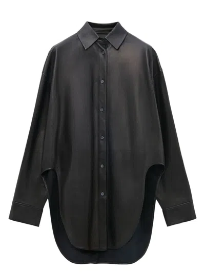 Loewe Women's Leather Shirt