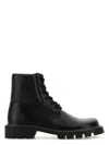 Loewe Black Leather Sierra Ankle Boots