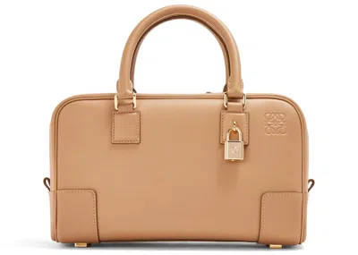 Pre-owned Loewe Women's  Amazona 23 Bag In Nappa Calfskin In Warm Desert In Sand