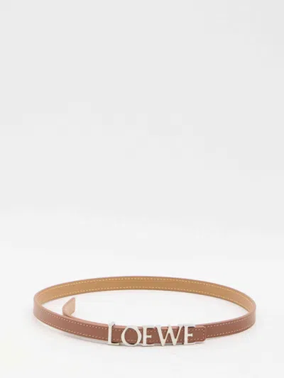 Loewe Belt In Brown