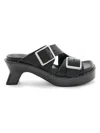 Loewe Ease Heel Slides In Black