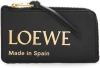Loewe Logo-print Leather Wallet In Black