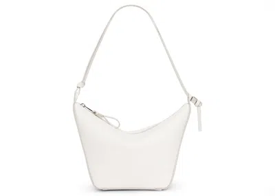 Pre-owned Loewe Women's  Hammock Mini Hobo Bag In Soft White