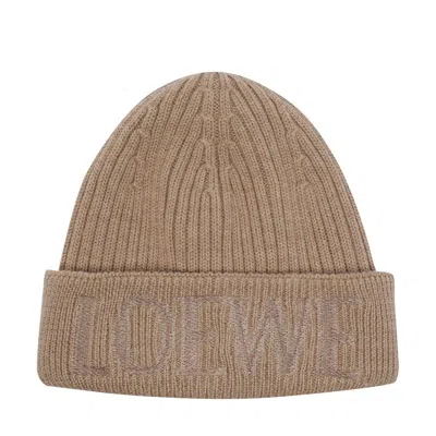 Loewe Women  Wool Hat In White