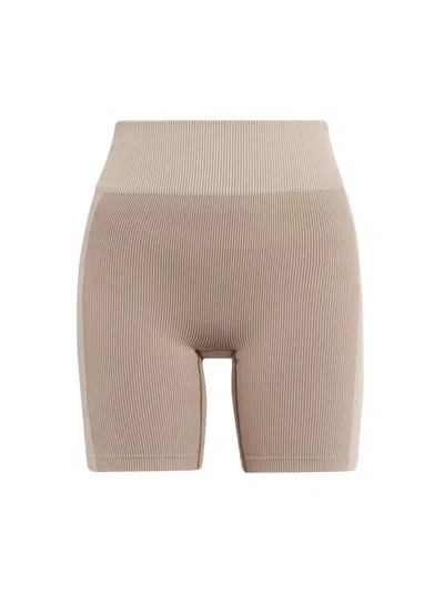 Loewe Women's  X On Active Ribbed Biker Shorts In Neutral