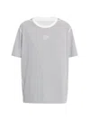 Loewe Women's  X On Active Striped Performance T-shirt In Blue