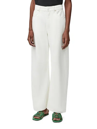 Loewe Women's  X Paula's Ibiza Barrel-leg Jeans In White