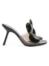 Loewe 90mm Petal Flower Sandals In Black