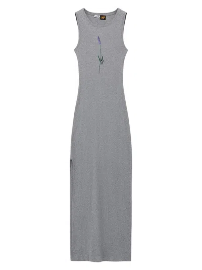 Loewe Women's  X Paula's Ibiza Lilac Tank Maxi Dress In Gray