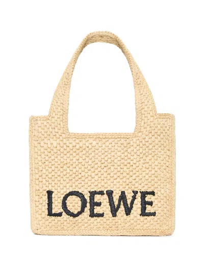 Loewe Women's  X Paula's Ibiza Mini Raffia Tote Bag In Brown