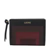 Loewe Women Logo Compact Wallet In Black