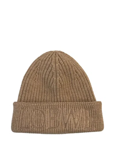 Loewe Women Logo Wool Beanie In Multi
