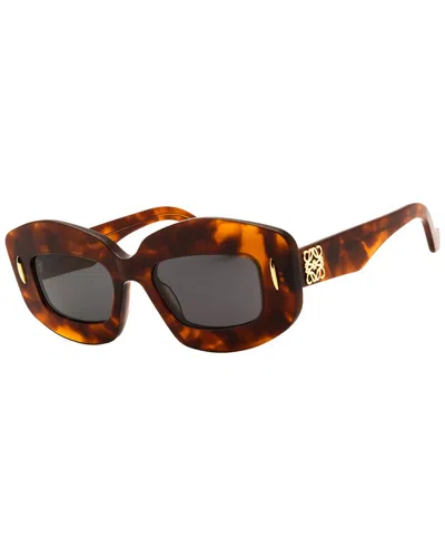 Loewe Women's Lw40114i 49mm Sunglasses In Brown