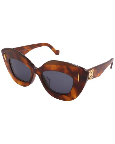 Loewe Women's Lw40127f 19mm Sunglasses In Brown