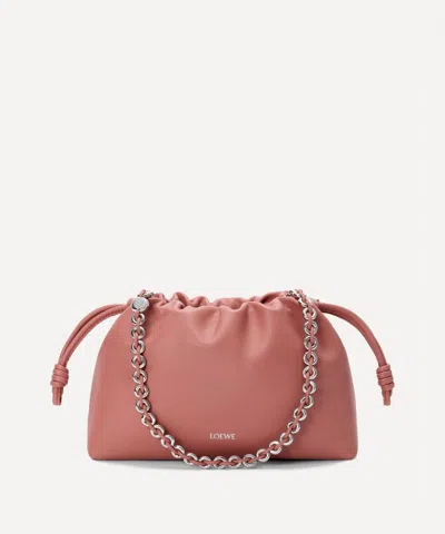 Loewe Women's Medium Flamenco Clutch Bag In Pink