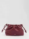 Loewe Medium Flamenco Purse Knotted Straps In Red