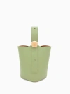 Loewe Women's Medium Pebble Bucket Bag In Lightpear