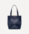 Loewe Women Puzzle Fold Mini Leather Tote