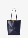 Loewe Women's Medium Puzzle Fold Tote In Blue